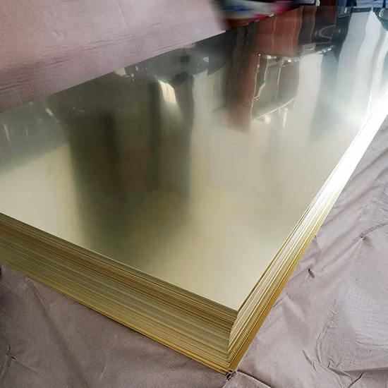 Brass Plate Grade and Brass Material Copper Sheet C10100 Tu0 Ofe Oxygen-Free Electronic Copper Plate